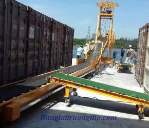 Băng tải cầu cảng 30 mét