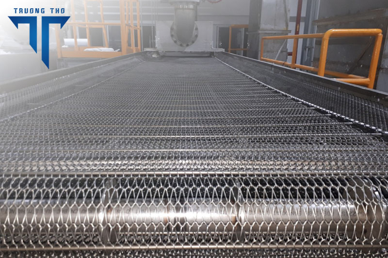 Dây băng tải lưới inox