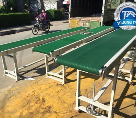 Băng tải pvc nhám 4m