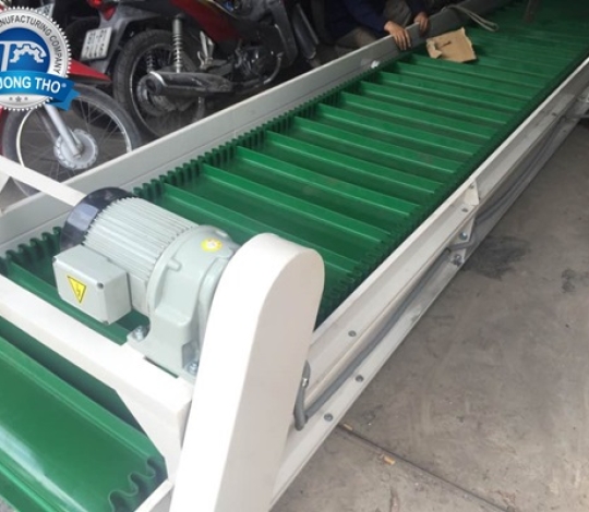 Băng tải pvc gân bèo