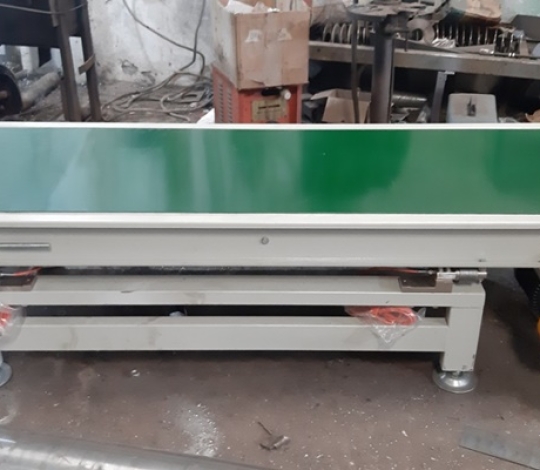 Băng tải PVC cân loadcell